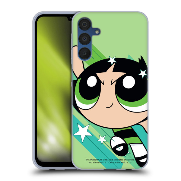 The Powerpuff Girls Graphics Buttercup Soft Gel Case for Samsung Galaxy A15