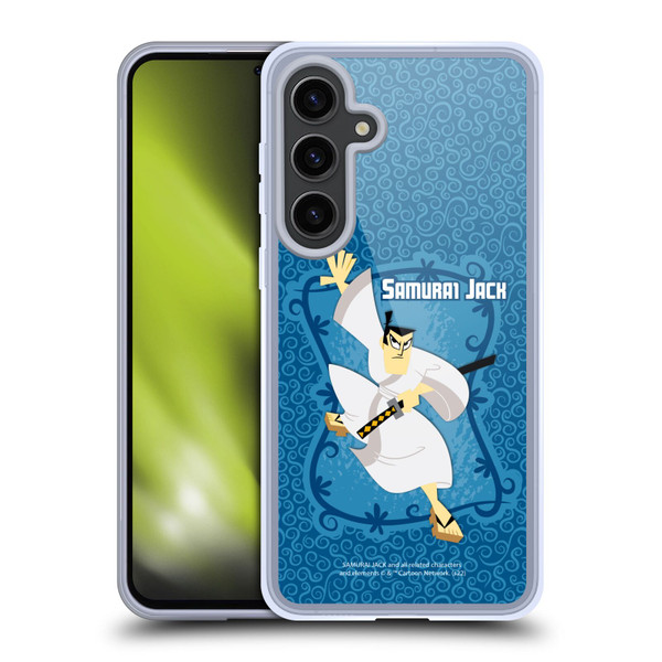 Samurai Jack Graphics Character Art 1 Soft Gel Case for Samsung Galaxy S24+ 5G
