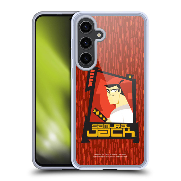 Samurai Jack Graphics Character Art 2 Soft Gel Case for Samsung Galaxy S24+ 5G