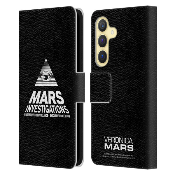 Veronica Mars Graphics Logo Leather Book Wallet Case Cover For Samsung Galaxy S24 5G