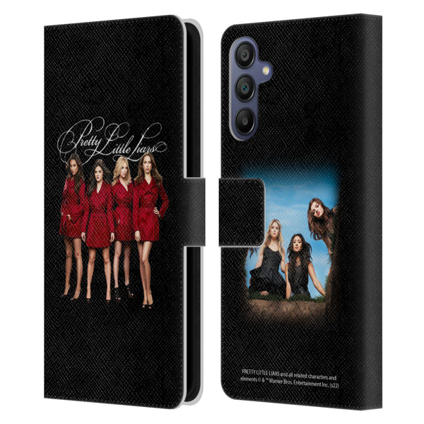 Pretty Little Liars Graphics Characters Leather Book Wallet Case Cover For Samsung Galaxy A15