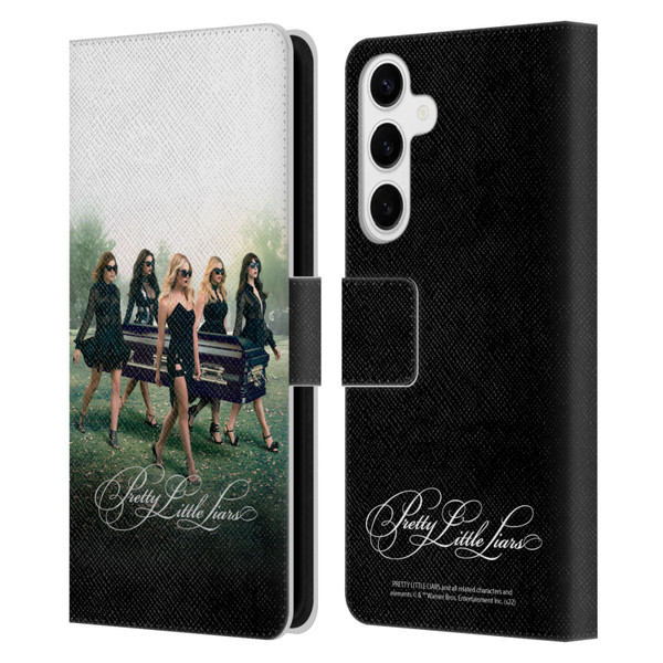 Pretty Little Liars Graphics Season 6 Poster Leather Book Wallet Case Cover For Samsung Galaxy S24+ 5G