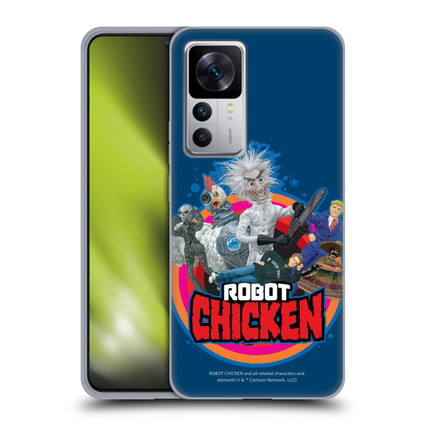 Robot Chicken Graphics Characters Soft Gel Case for Xiaomi 12T 5G / 12T Pro 5G / Redmi K50 Ultra 5G