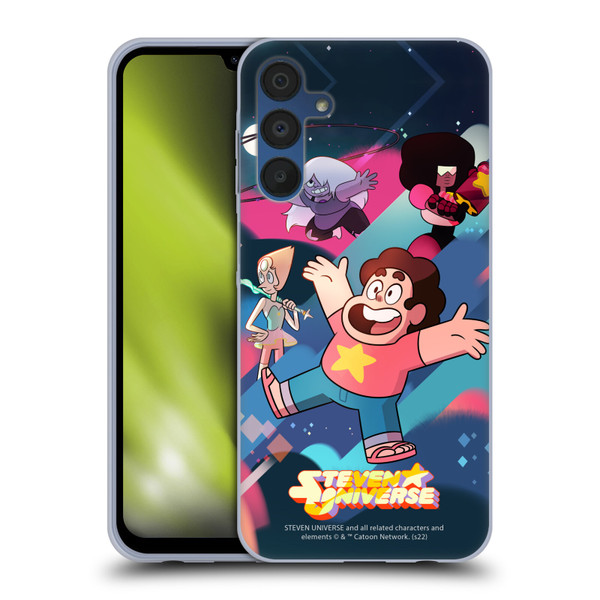 Steven Universe Graphics Characters Soft Gel Case for Samsung Galaxy A15