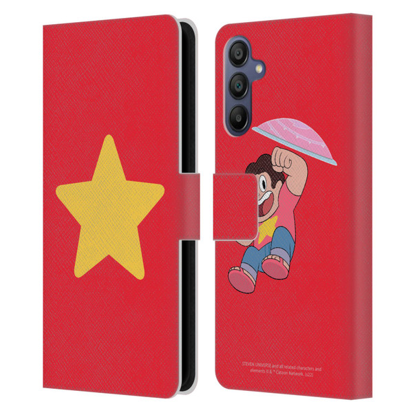 Steven Universe Graphics Logo Leather Book Wallet Case Cover For Samsung Galaxy A15