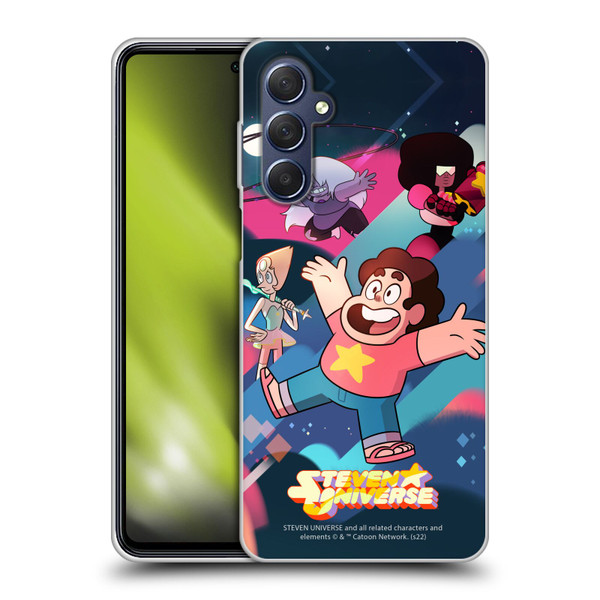 Steven Universe Graphics Characters Soft Gel Case for Samsung Galaxy M54 5G