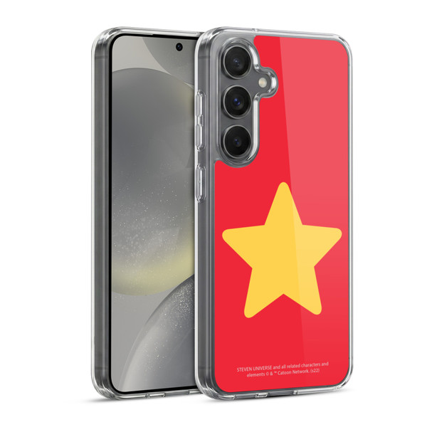 Steven Universe Graphics Logo Soft Gel Case for Samsung Galaxy S24 5G & MagSafe