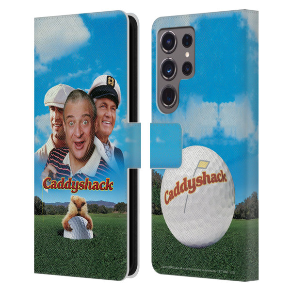 Caddyshack Graphics Poster Leather Book Wallet Case Cover For Samsung Galaxy S24 Ultra 5G