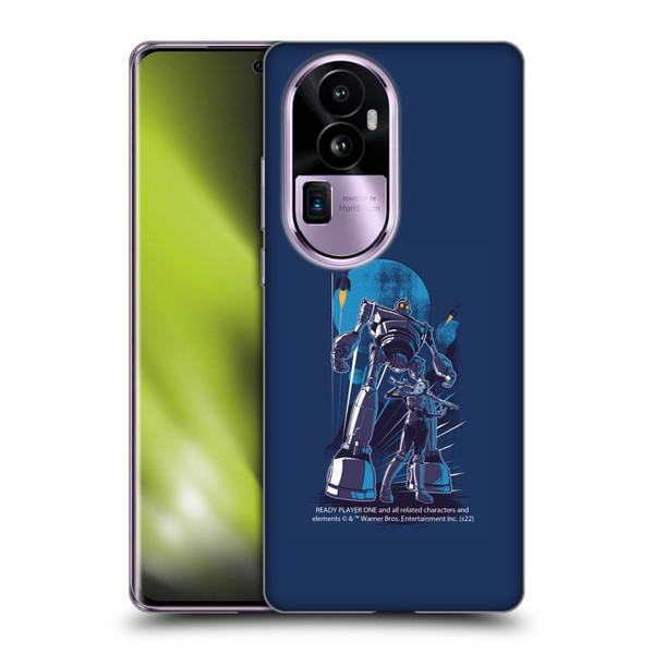 Ready Player One Graphics Iron Giant Soft Gel Case for OPPO Reno10 Pro+