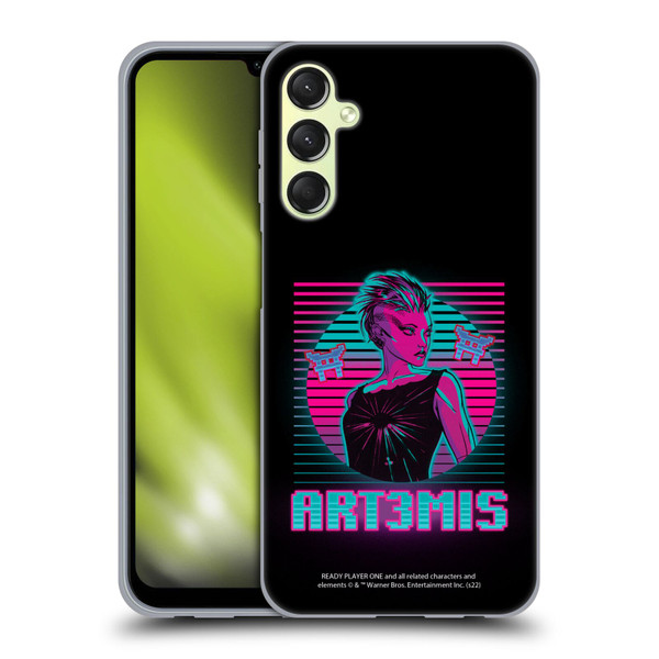Ready Player One Graphics Character Art Soft Gel Case for Samsung Galaxy A24 4G / Galaxy M34 5G