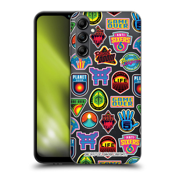 Ready Player One Graphics Collage Soft Gel Case for Samsung Galaxy M14 5G