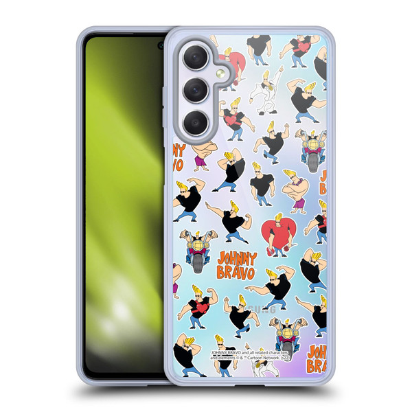Johnny Bravo Graphics Pattern Soft Gel Case for Samsung Galaxy M54 5G