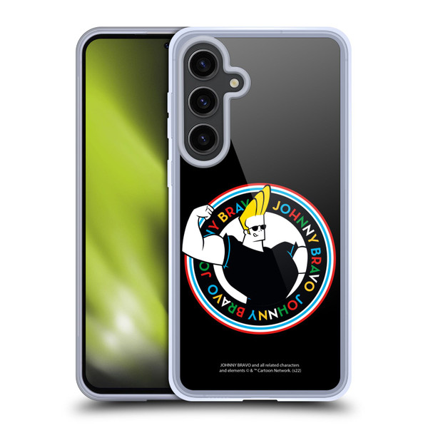 Johnny Bravo Graphics Logo Soft Gel Case for Samsung Galaxy S24+ 5G