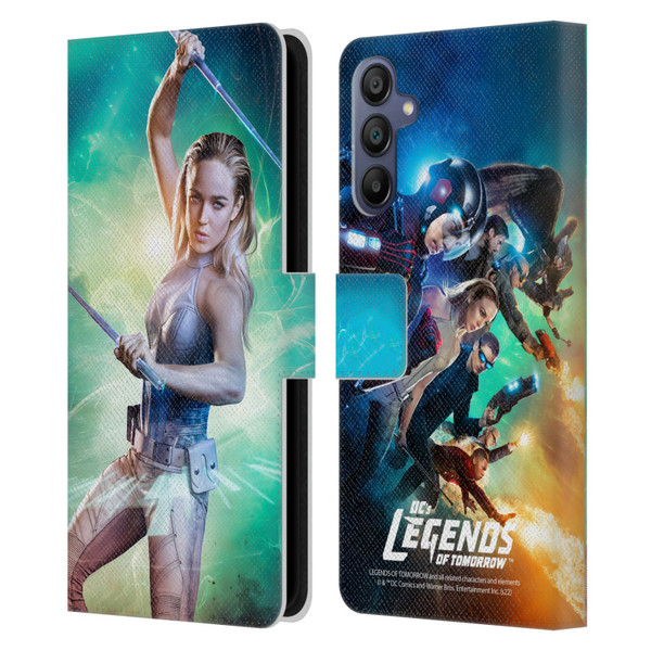 Legends Of Tomorrow Graphics Sara Lance Leather Book Wallet Case Cover For Samsung Galaxy A15