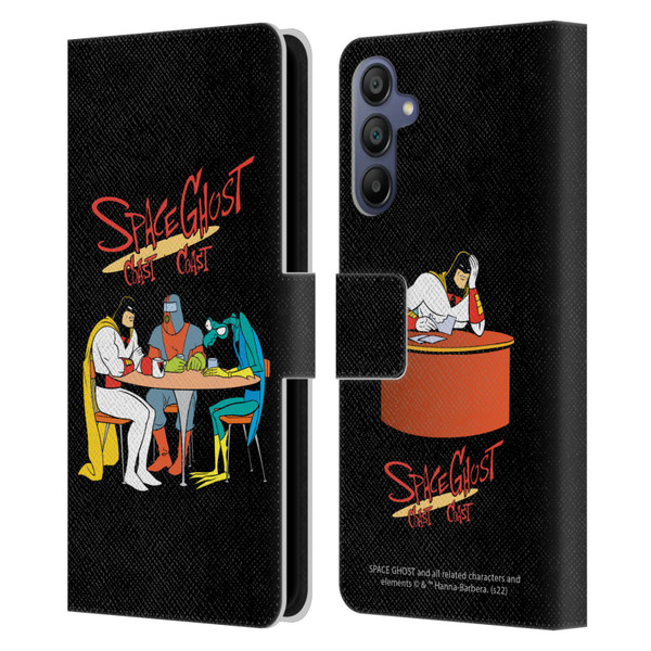 Space Ghost Coast to Coast Graphics Group Leather Book Wallet Case Cover For Samsung Galaxy A15