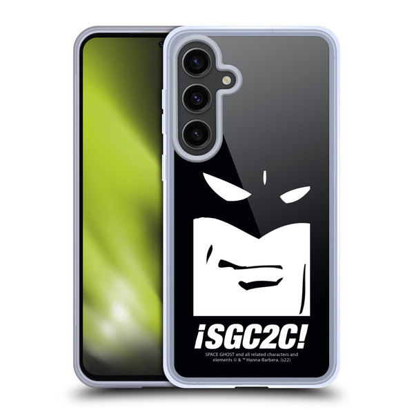 Space Ghost Coast to Coast Graphics Space Ghost Soft Gel Case for Samsung Galaxy S24+ 5G