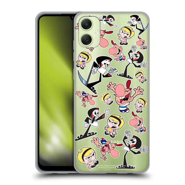 The Grim Adventures of Billy & Mandy Graphics Icons Soft Gel Case for Samsung Galaxy A05