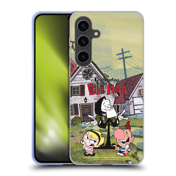The Grim Adventures of Billy & Mandy Graphics Poster Soft Gel Case for Samsung Galaxy S24+ 5G