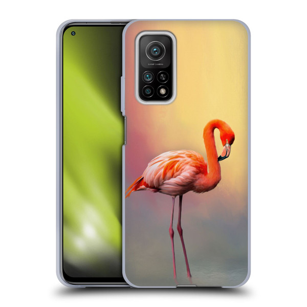 Simone Gatterwe Assorted Designs American Flamingo Soft Gel Case for Xiaomi Mi 10T 5G