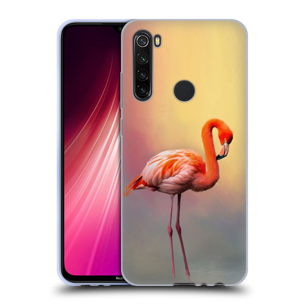 Simone Gatterwe Assorted Designs American Flamingo Soft Gel Case for Xiaomi Redmi Note 8T
