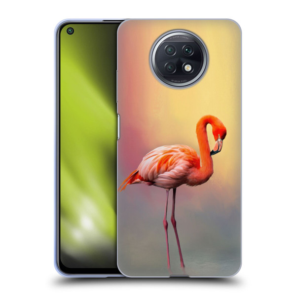 Simone Gatterwe Assorted Designs American Flamingo Soft Gel Case for Xiaomi Redmi Note 9T 5G