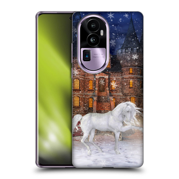 Simone Gatterwe Horses Christmas Time Soft Gel Case for OPPO Reno10 Pro+