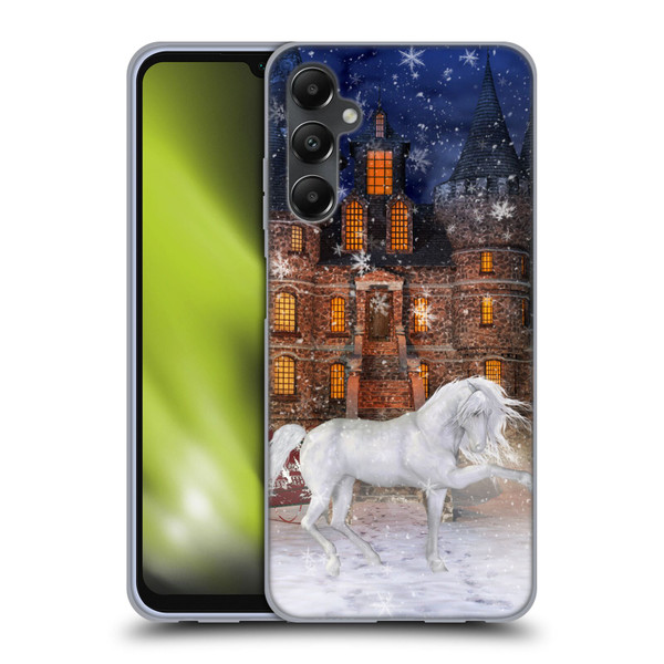 Simone Gatterwe Horses Christmas Time Soft Gel Case for Samsung Galaxy A05s