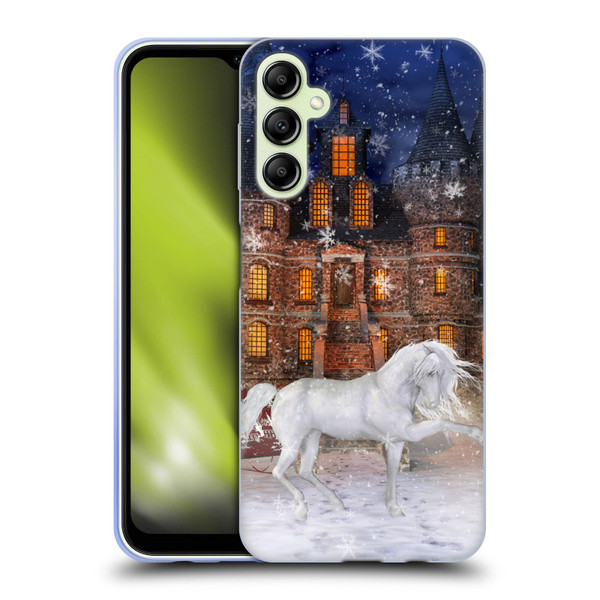 Simone Gatterwe Horses Christmas Time Soft Gel Case for Samsung Galaxy A14 5G