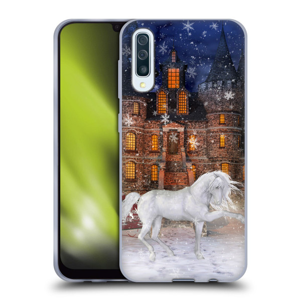 Simone Gatterwe Horses Christmas Time Soft Gel Case for Samsung Galaxy A50/A30s (2019)