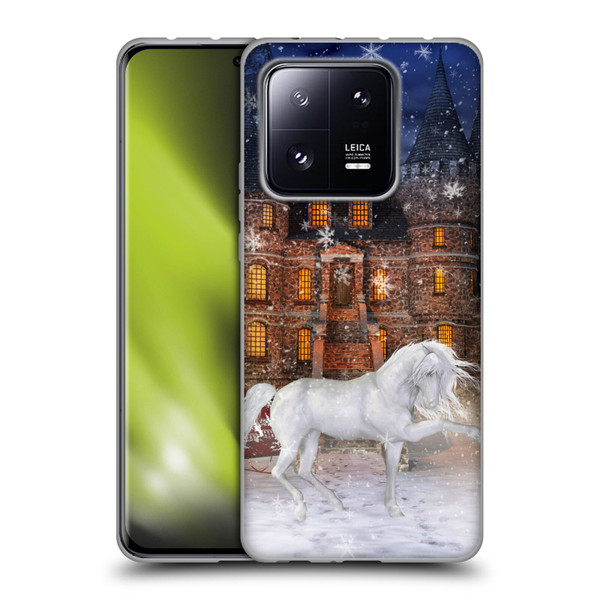 Simone Gatterwe Horses Christmas Time Soft Gel Case for Xiaomi 13 Pro 5G