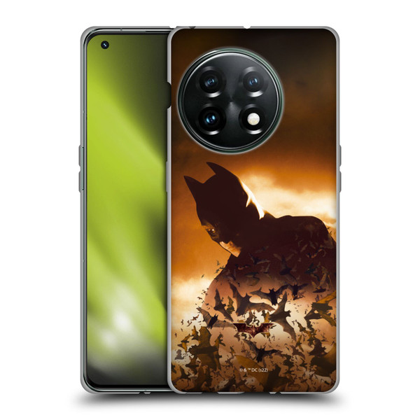 Batman Begins Graphics Poster Soft Gel Case for OnePlus 11 5G