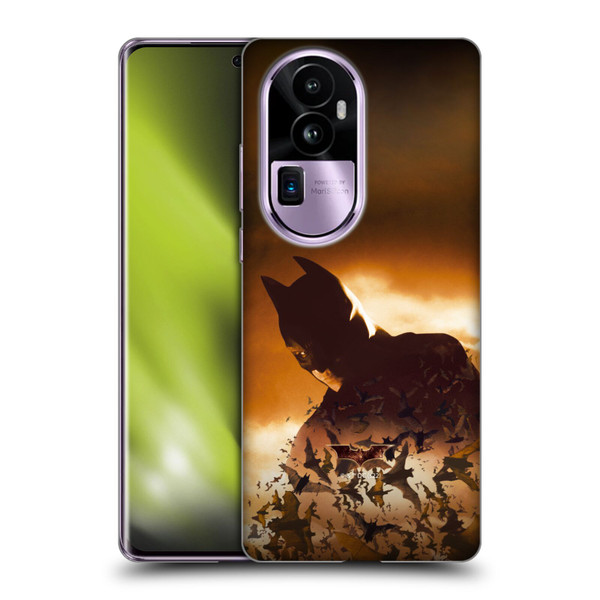 Batman Begins Graphics Poster Soft Gel Case for OPPO Reno10 Pro+