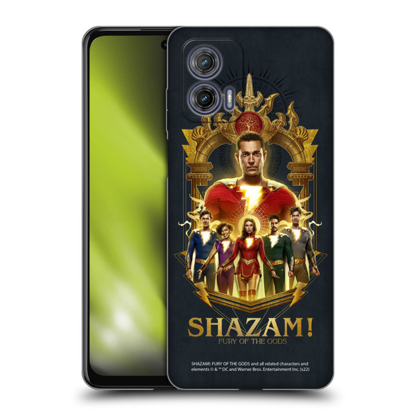Shazam!: Fury Of The Gods Graphics Group Soft Gel Case for Motorola Moto G73 5G