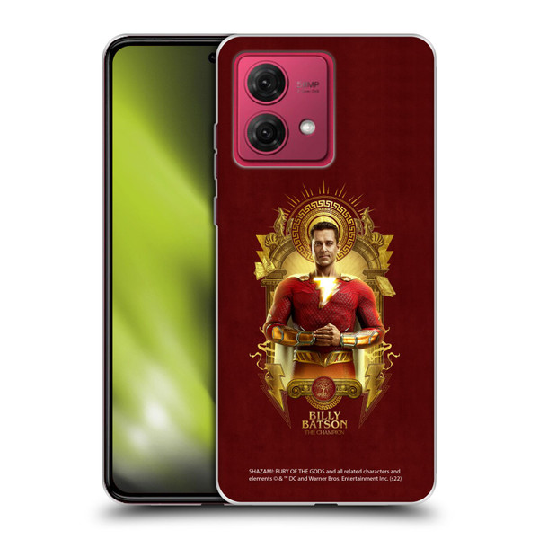 Shazam!: Fury Of The Gods Graphics Billy Soft Gel Case for Motorola Moto G84 5G