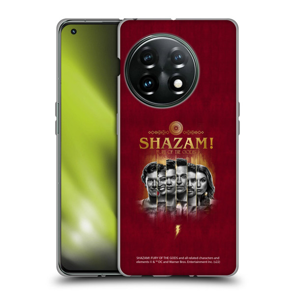 Shazam!: Fury Of The Gods Graphics Poster Soft Gel Case for OnePlus 11 5G