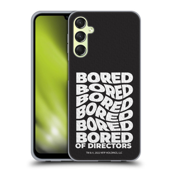Bored of Directors Graphics Bored Soft Gel Case for Samsung Galaxy A24 4G / Galaxy M34 5G