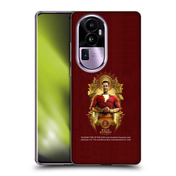 Shazam!: Fury Of The Gods Graphics Billy Soft Gel Case for OPPO Reno10 Pro+