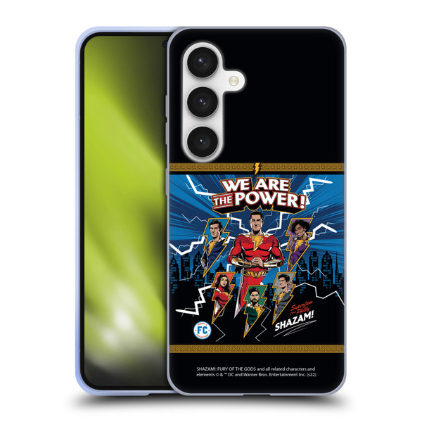 Shazam!: Fury Of The Gods Graphics Character Art Soft Gel Case for Samsung Galaxy S24 5G