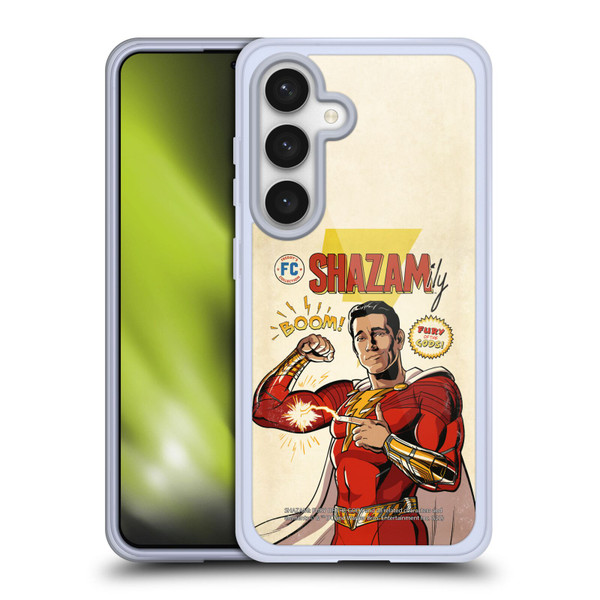 Shazam!: Fury Of The Gods Graphics Comic Soft Gel Case for Samsung Galaxy S24 5G