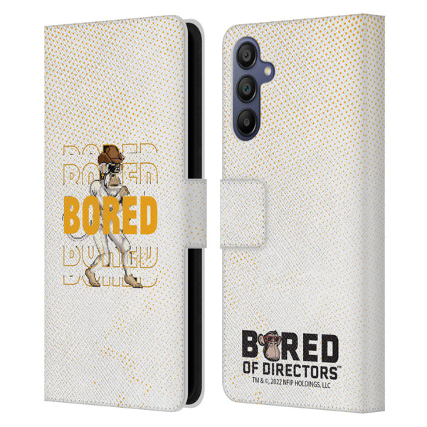 Bored of Directors Key Art Bored Leather Book Wallet Case Cover For Samsung Galaxy A15