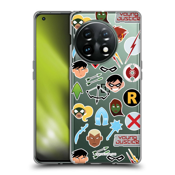 Young Justice Graphics Icons Soft Gel Case for OnePlus 11 5G