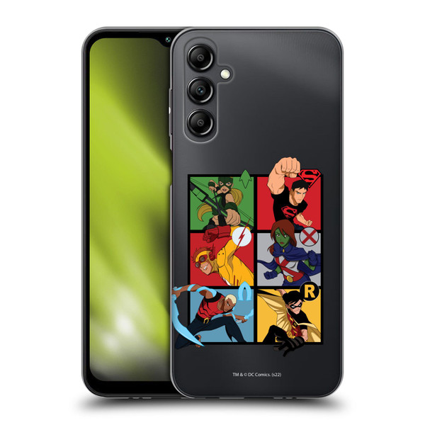Young Justice Graphics Character Art Soft Gel Case for Samsung Galaxy M14 5G