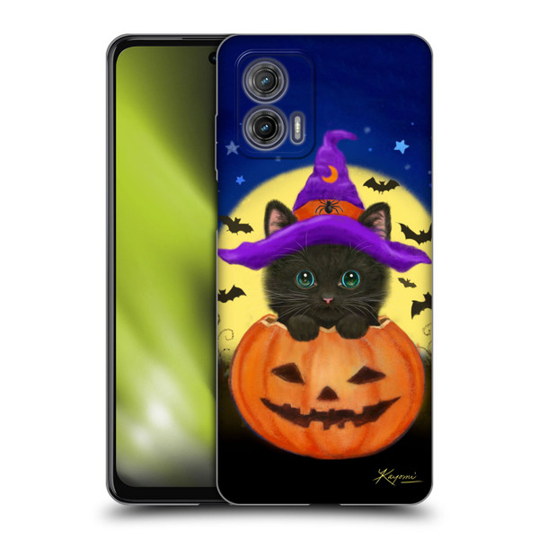 Kayomi Harai Animals And Fantasy Halloween With Cat Soft Gel Case for Motorola Moto G73 5G