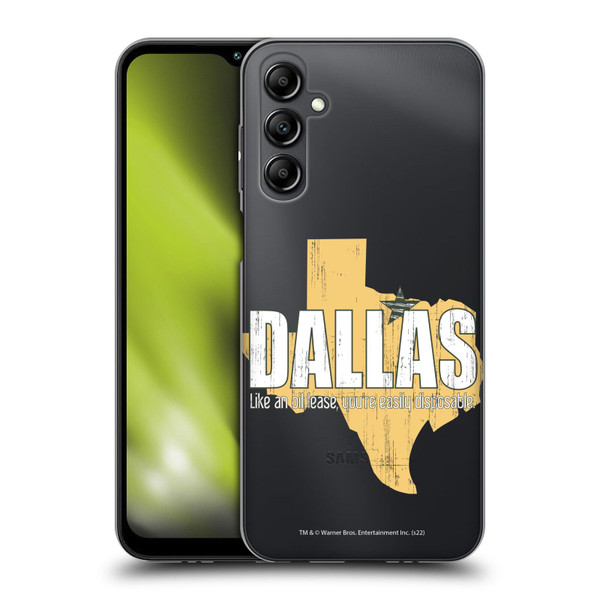 Dallas: Television Series Graphics Quote Soft Gel Case for Samsung Galaxy M14 5G