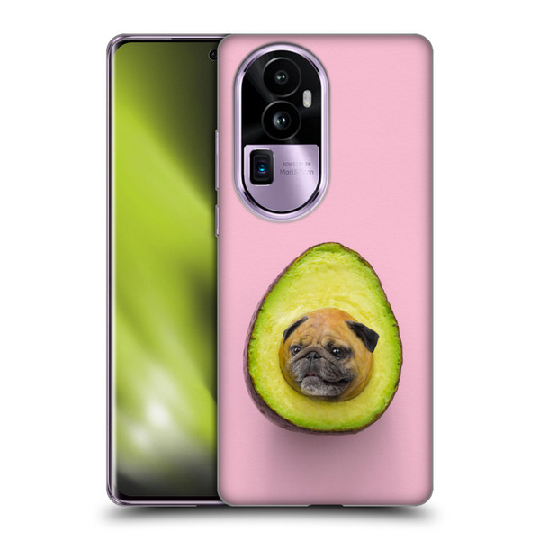 Pixelmated Animals Surreal Pets Pugacado Soft Gel Case for OPPO Reno10 Pro+