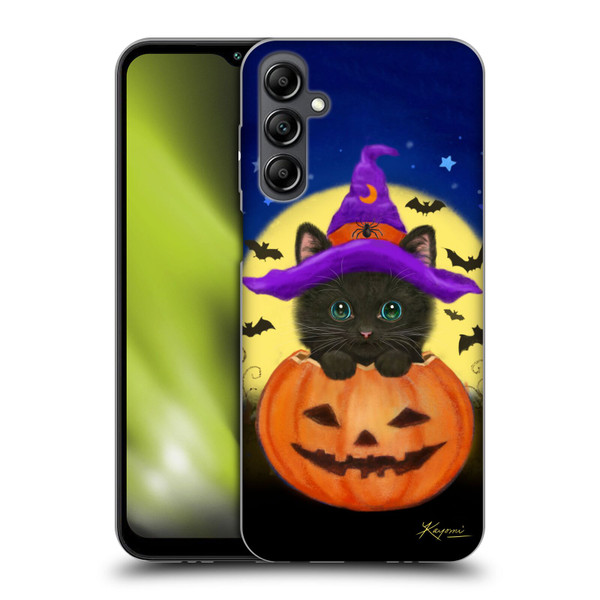 Kayomi Harai Animals And Fantasy Halloween With Cat Soft Gel Case for Samsung Galaxy M14 5G