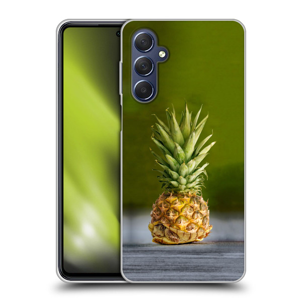 Pixelmated Animals Surreal Pets Pineapple Turtle Soft Gel Case for Samsung Galaxy M54 5G
