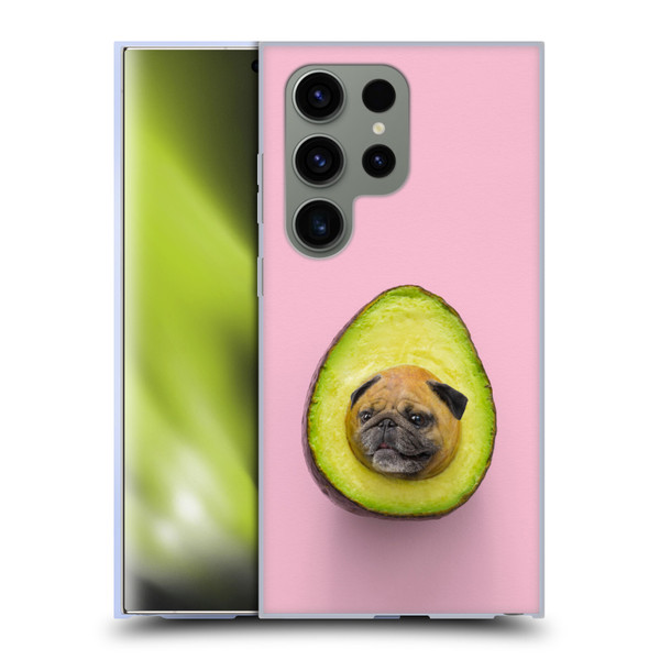 Pixelmated Animals Surreal Pets Pugacado Soft Gel Case for Samsung Galaxy S24 Ultra 5G