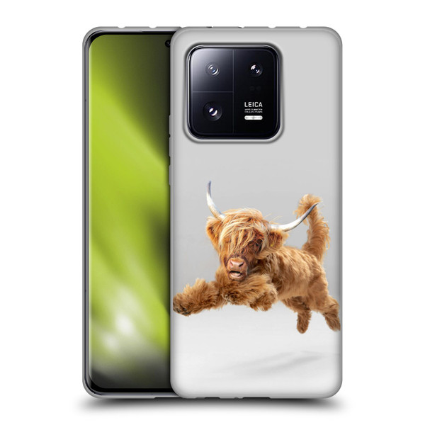 Pixelmated Animals Surreal Pets Highland Pup Soft Gel Case for Xiaomi 13 Pro 5G