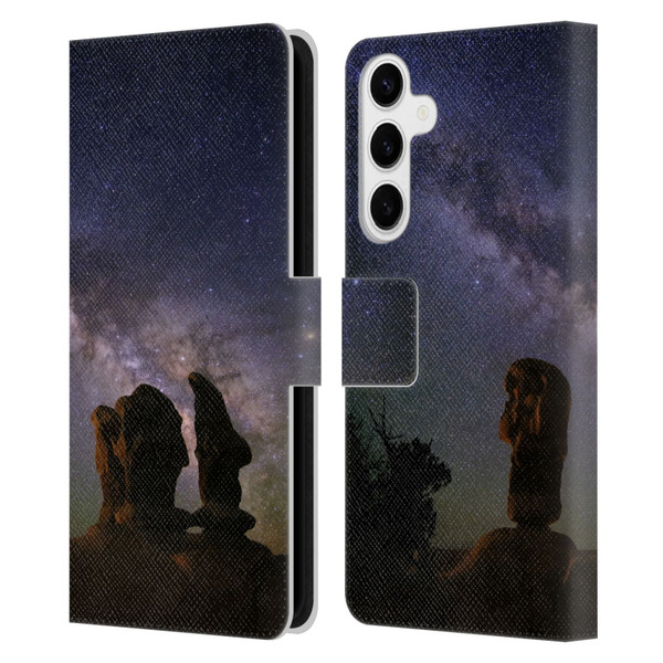Royce Bair Nightscapes Devil's Garden Hoodoos Leather Book Wallet Case Cover For Samsung Galaxy S24+ 5G